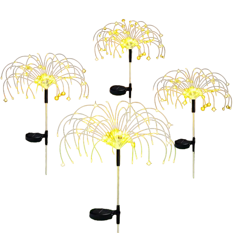 Elevate Your Christmas Decor with LED Solar Lawn Lights