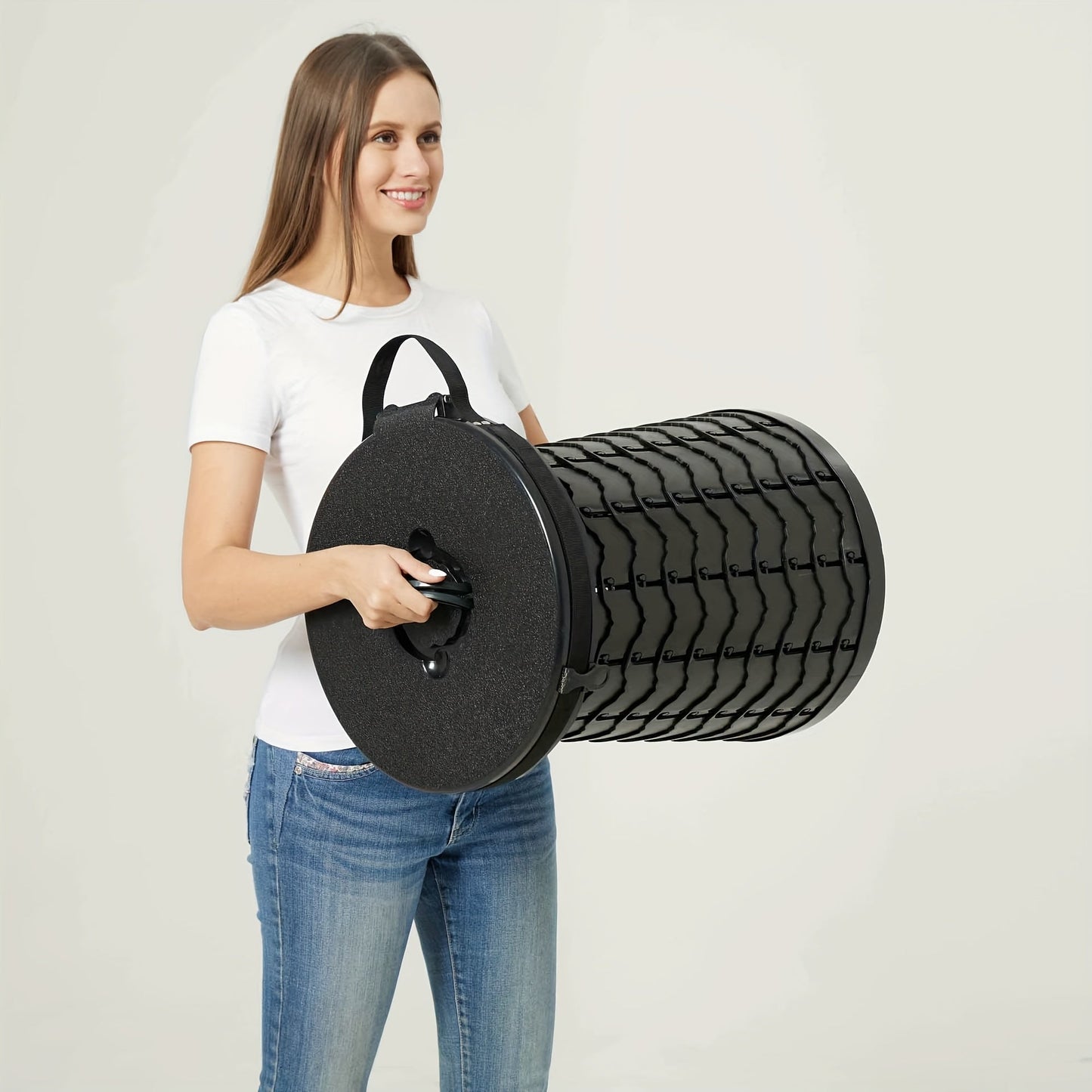 Camping Toilet Portable Foldable with Lid