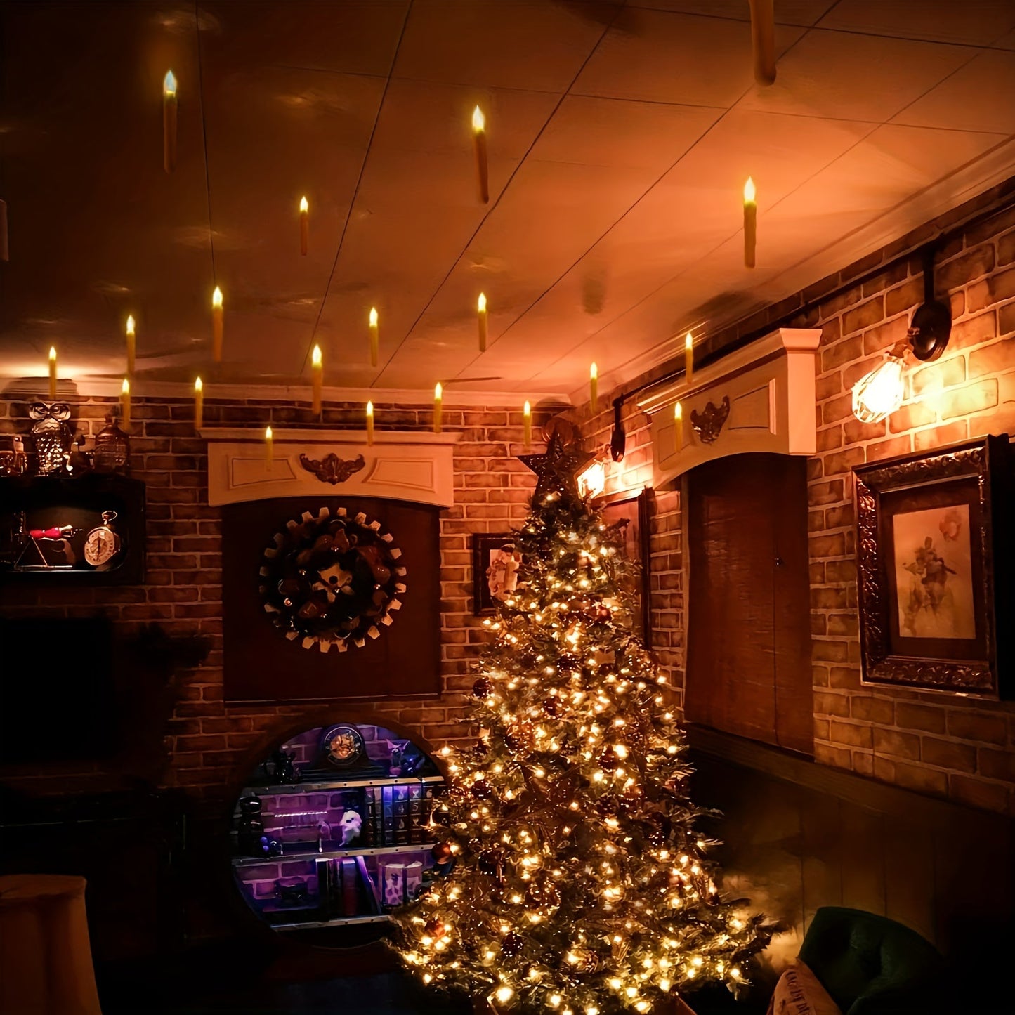 Floating LED Candles with Remote Control (12pcs)