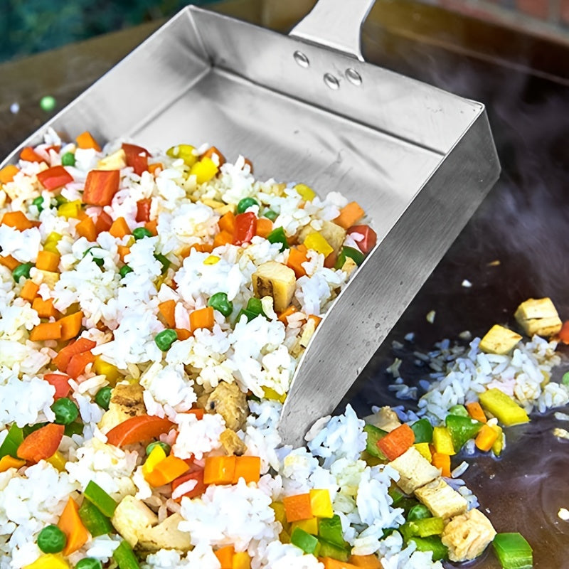 Stainless Steel Griddle Food Mover Spatula