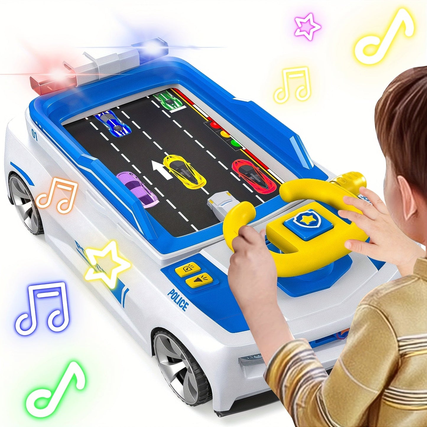 Car Play Suction Racing Game Console for Kids