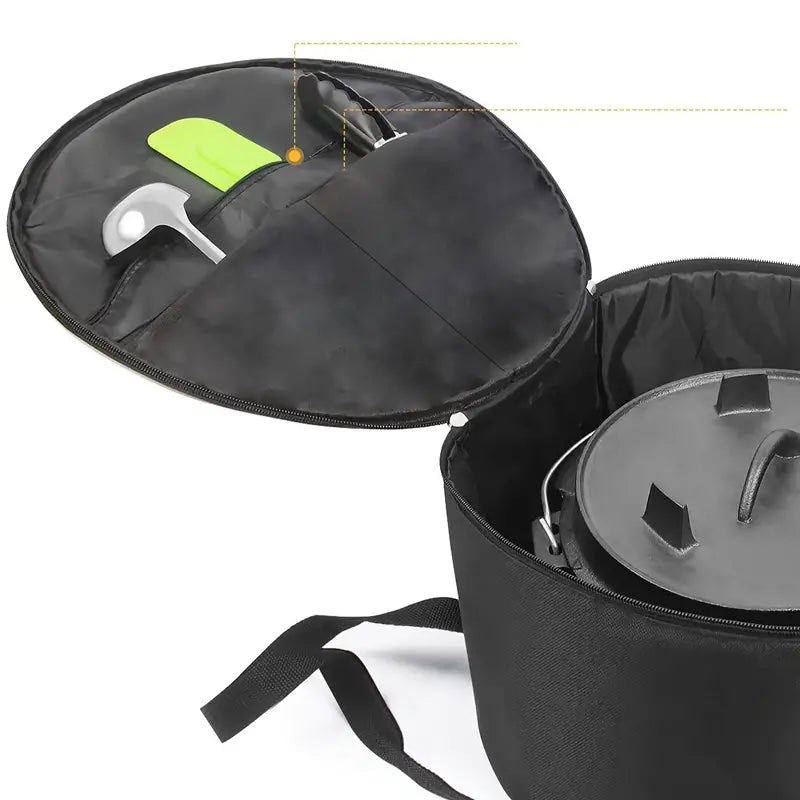 Large Capacity Cookware and Tableware Storage Bag for Camping