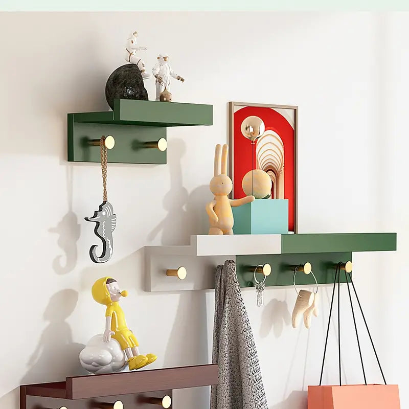 Stay organized in style with these multi-functional floating shelves