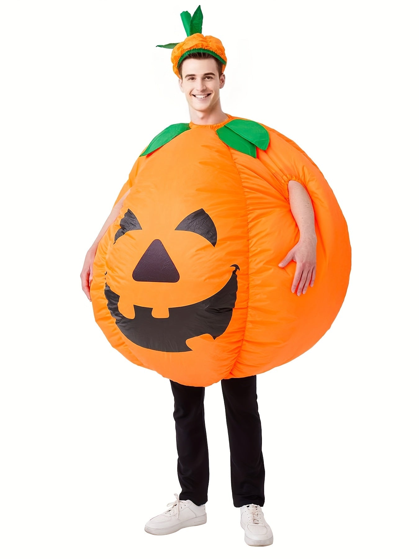 Inflatable Pumpkin Costume Adult One-Piece Suit