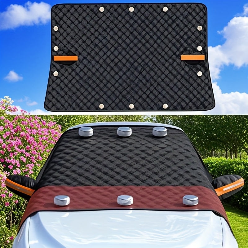 Extra Large Magnetic Car Windshield Sunshade Cover