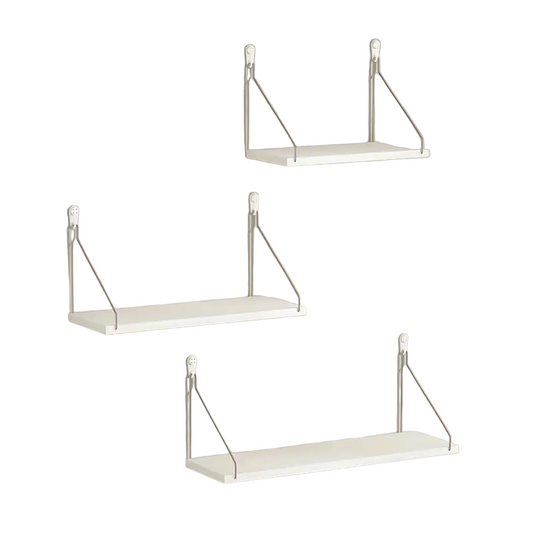 Harmony in Hanging: 3 Floating Storage Shelves
