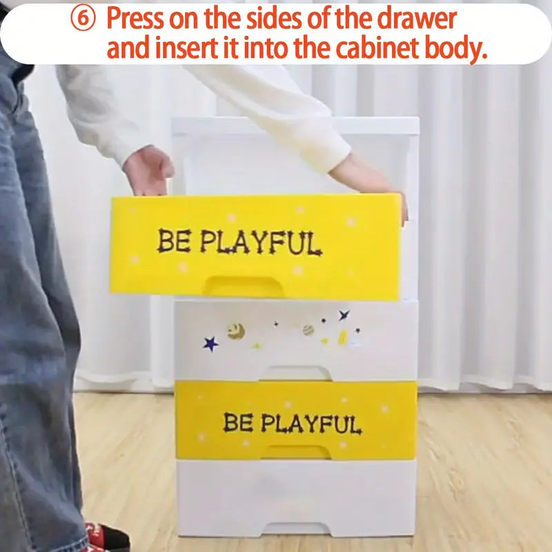 Elevate Your Storage Game with our Long-lasting Drawer Cabinet