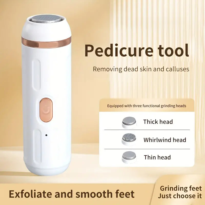 Electric Feet Callus Remover - Rechargeable Pedicure Tool