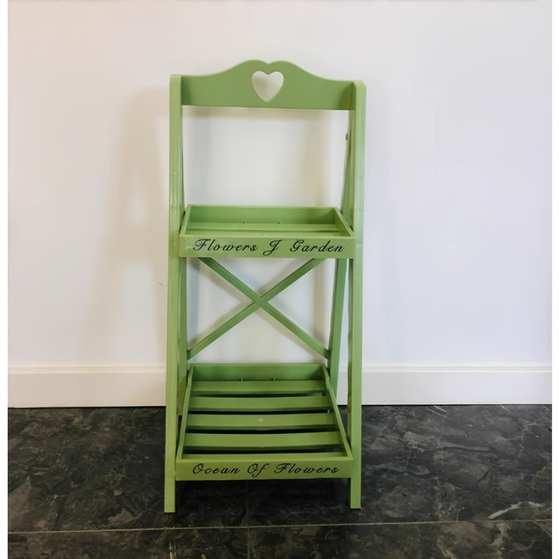 Multi-Tier Freestanding Plant Display Shelf