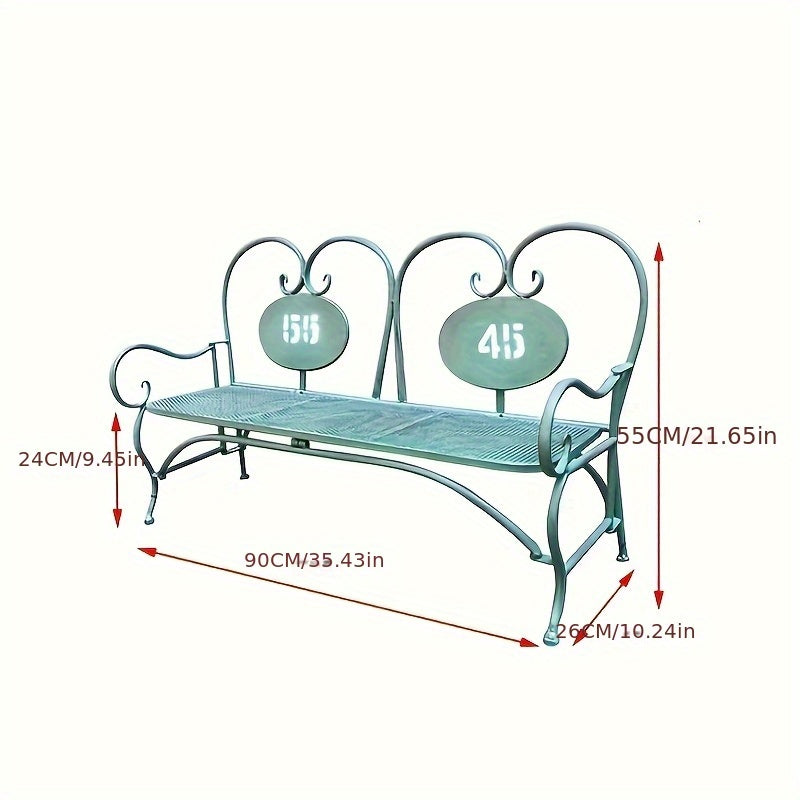 Outdoor Chair with Backrest for Patio