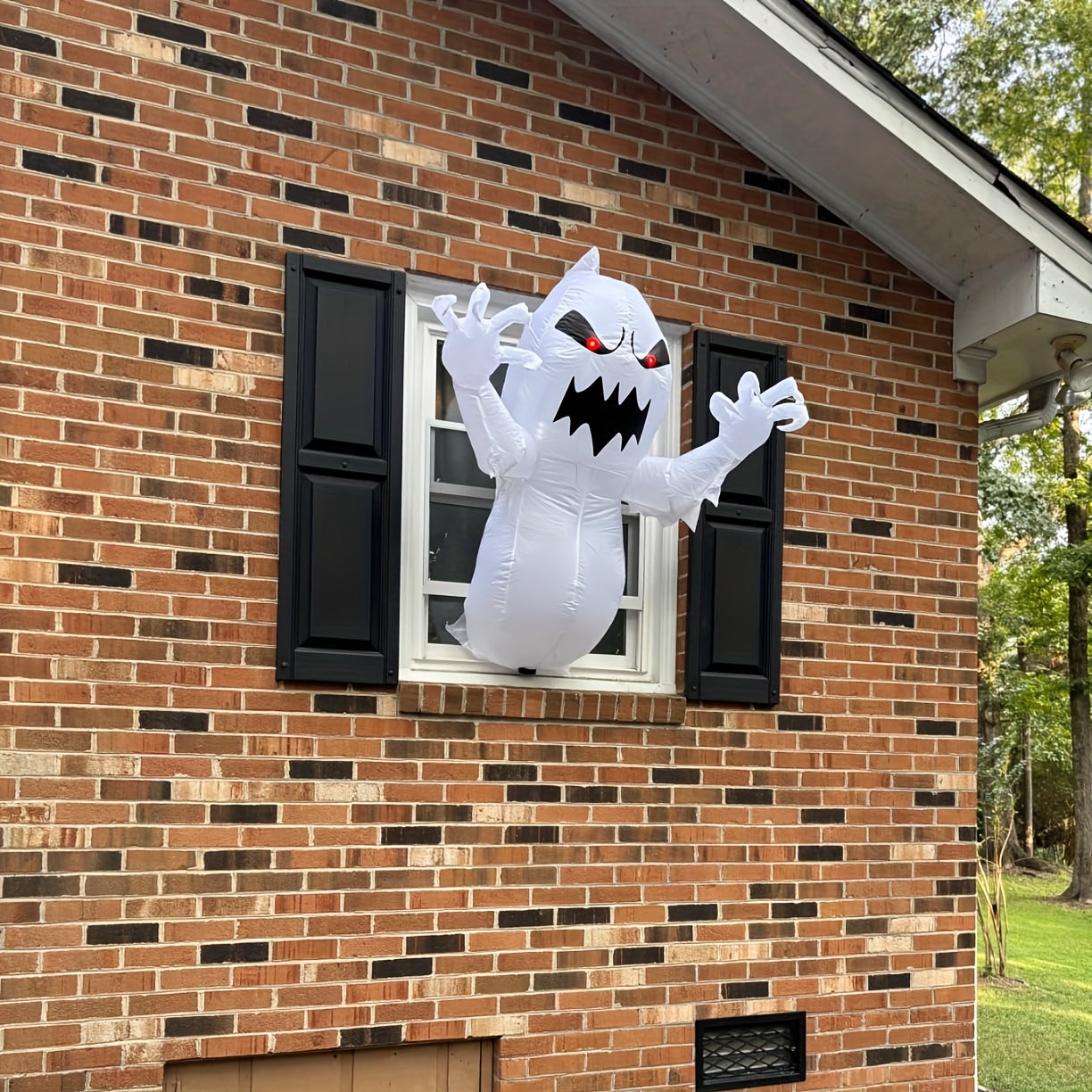 Inflatable Halloween Ghost with LED Lights