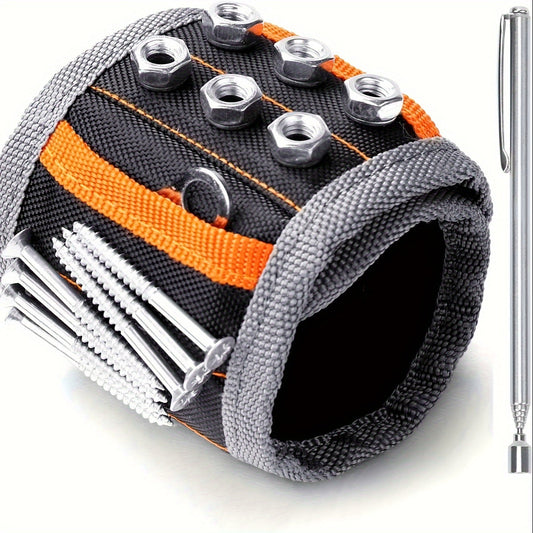 Magnetic Wristband for Dad  – 100% Polyester