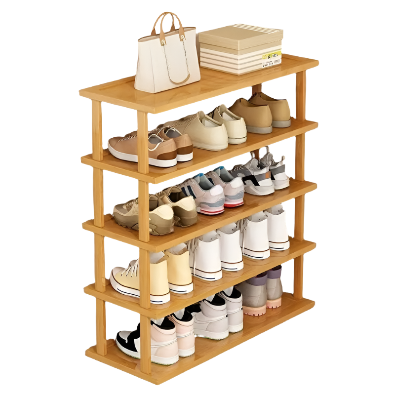 Multi-Layer Standing Storage with 5 Floors - Shoe Rack