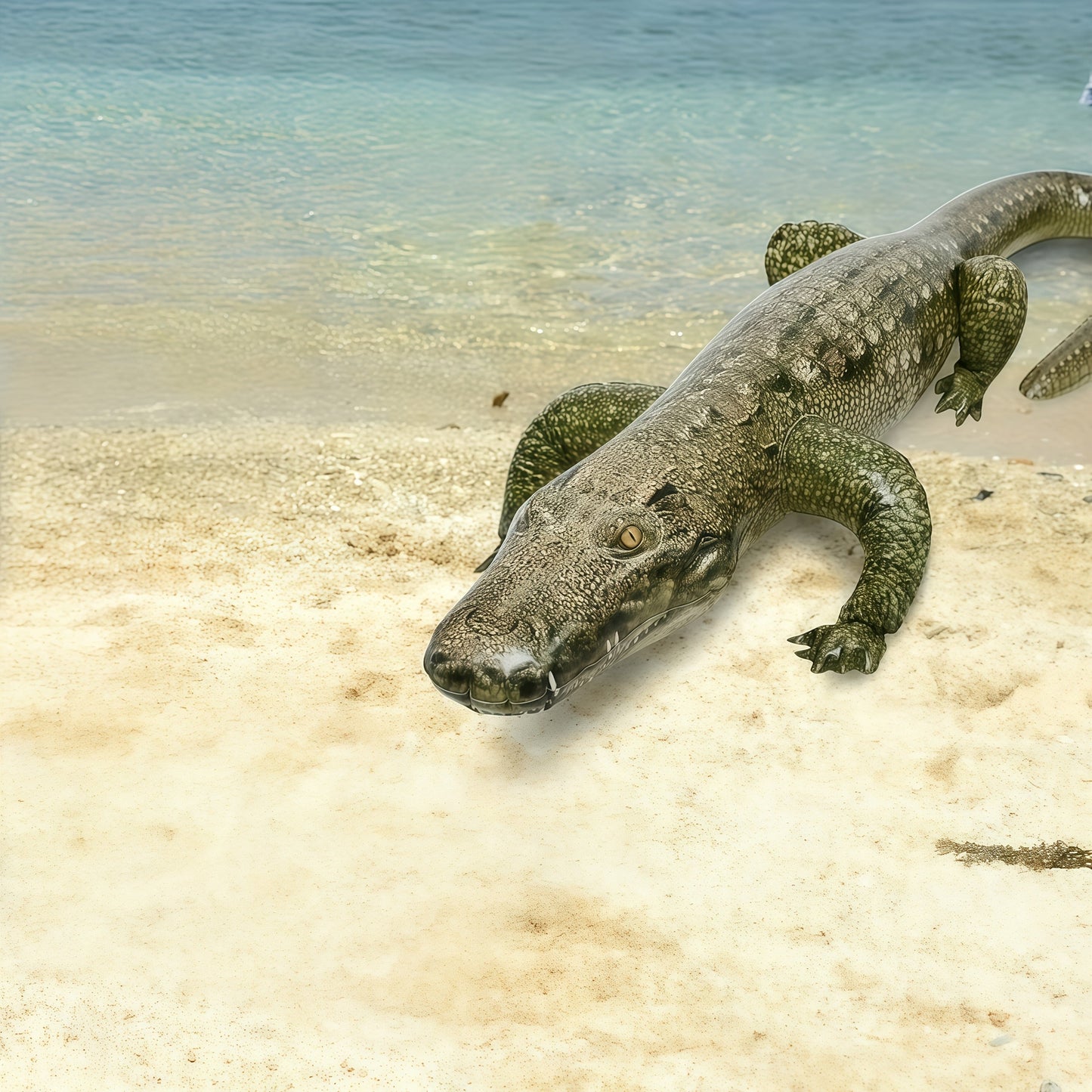 Giant Inflatable Crocodile Prank Prop