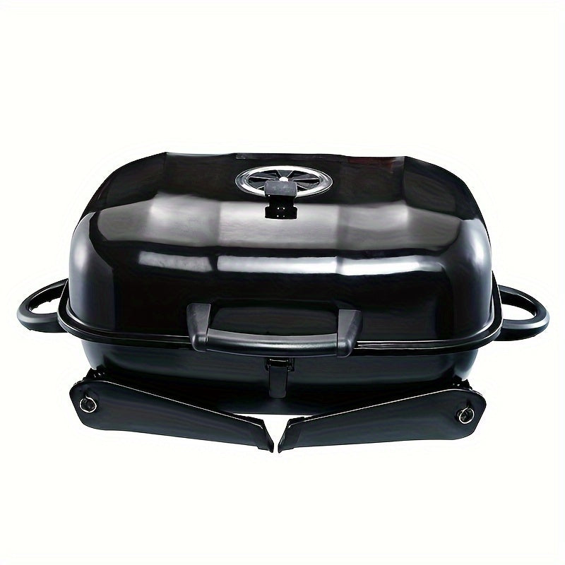 Cast Iron Charcoal Grill for Outdoor BBQ