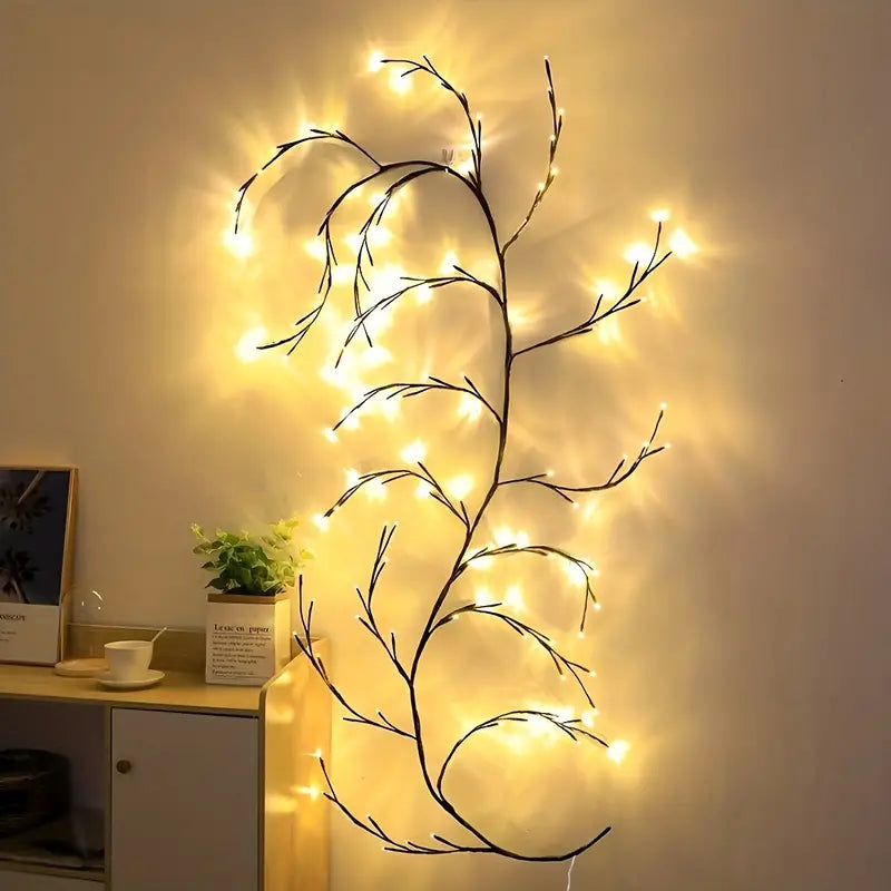 USB-Powered Tree Branch Decoration - Christmas Night Light