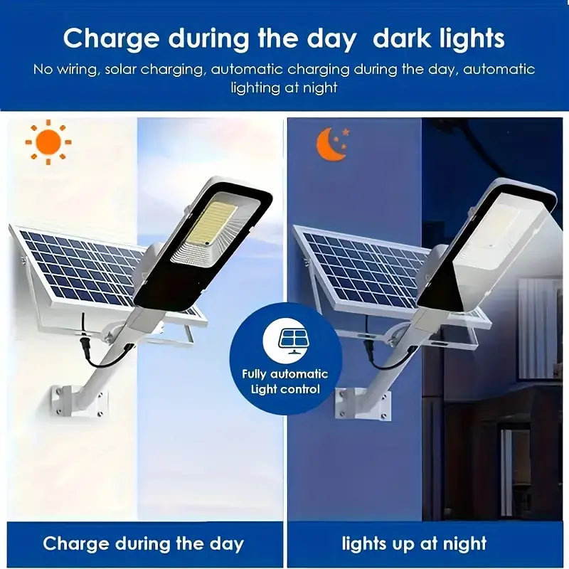 350LED Solar Street Light - Powerful Outdoor Illumination