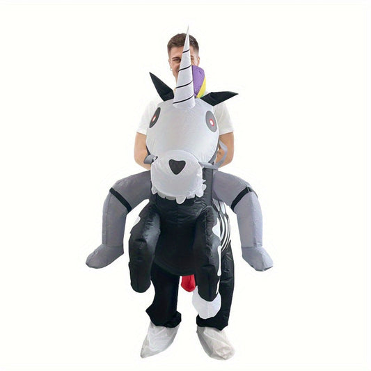 Unicorn Skeleton Costume Halloween Party Outfit