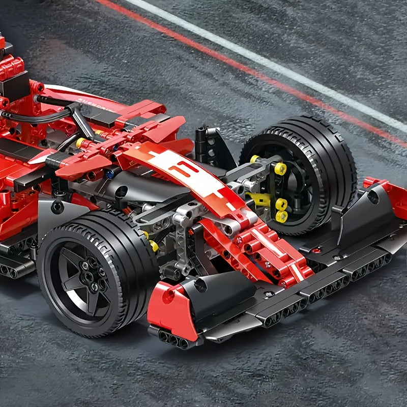 Racing Car Building Block Toy Set (1200 pcs)