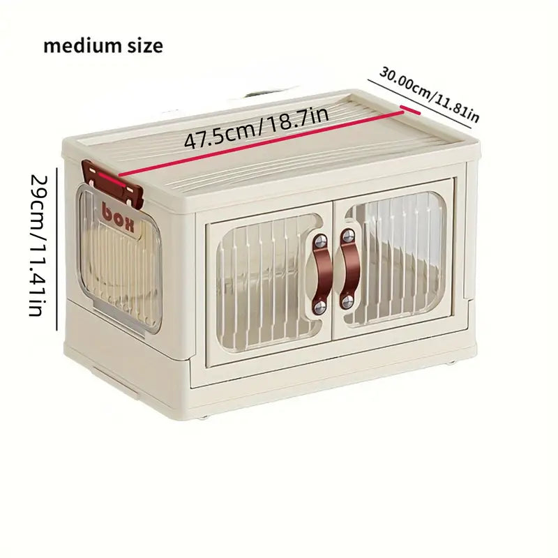 Efficiency meets style with our Large Capacity Folding Storage Box