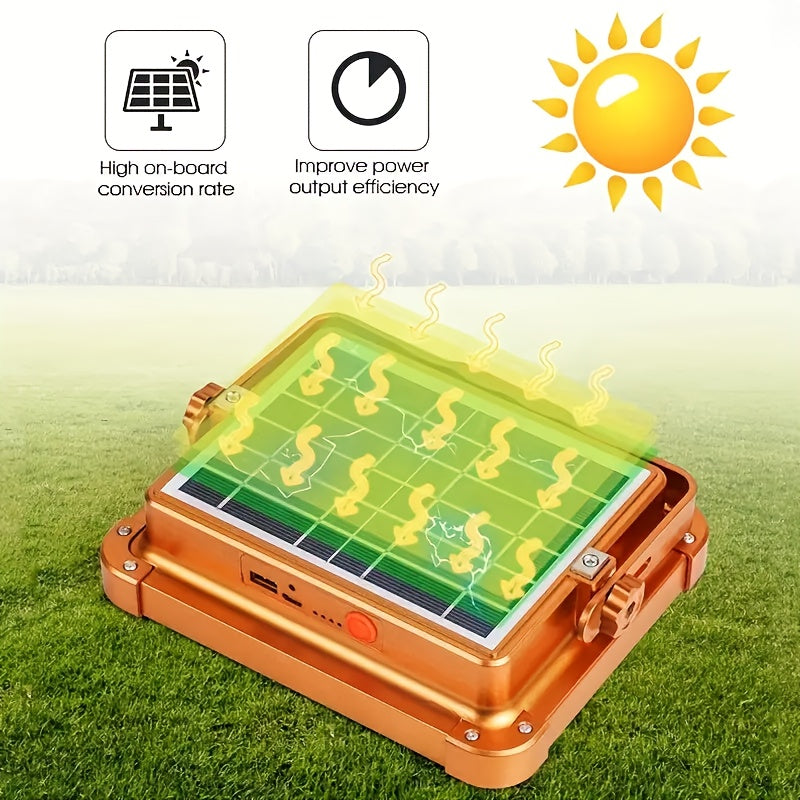 LED Solar Handheld Lamp for Outdoor Lighting