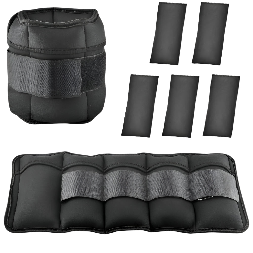 Ankle Adjustable Wrist Weights Set (10lbs)