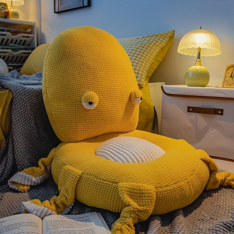 Cute Octopus Round Cushion Floor Butt Pad