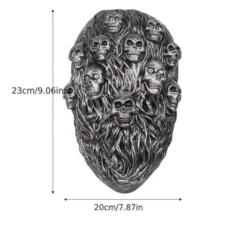 Bone-Chilling Elegance: Steam Skeleton Mask