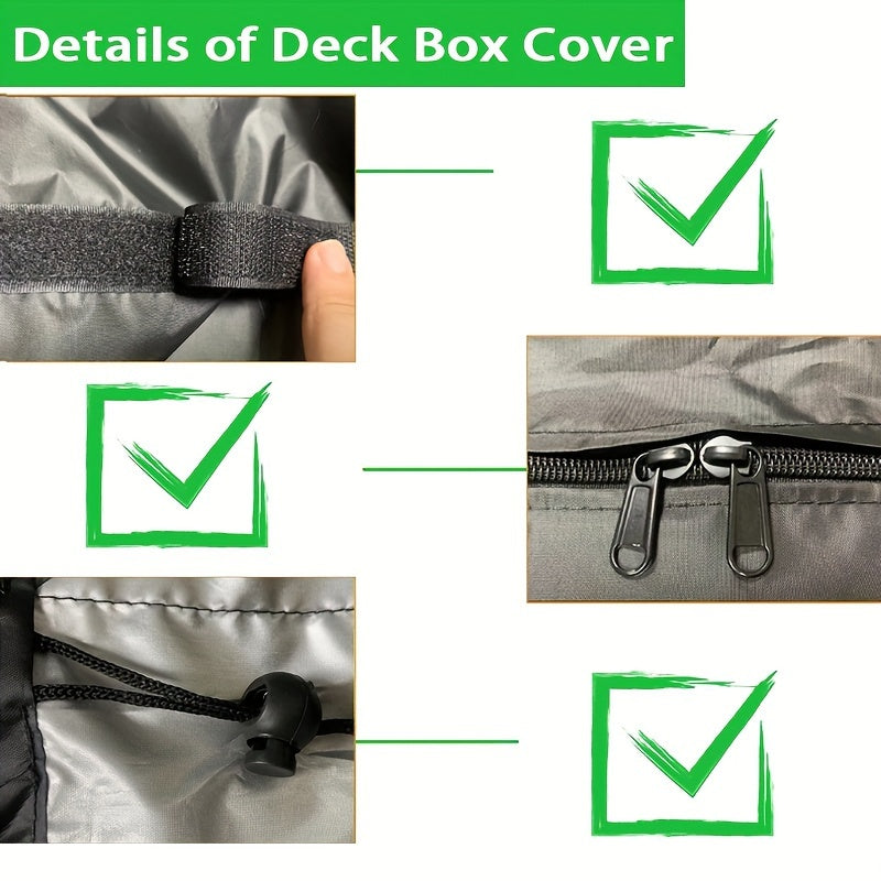 Waterproof Heavy Duty Deck Box Cover