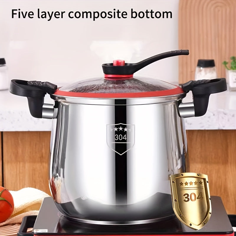 Non-Stick Stainless Steel Stew Pot Fast Seal