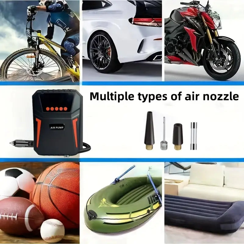 Multifunctional Wired Inflatable Pump