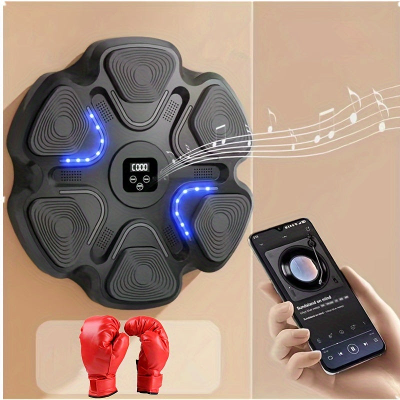 Wireless Wall Punching Pad with Gloves