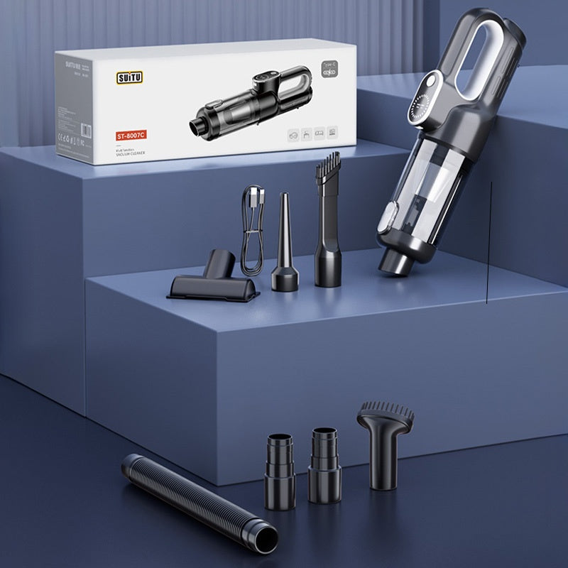 Cordless Car Vacuum Cleaner Rechargeable Suction