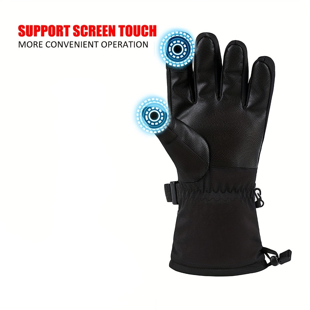 Heated Winter Gloves with 3-Temp Windproof Outdoor (3000mAh)