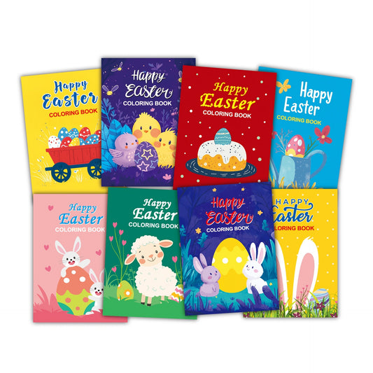 8pcs Easter Coloring Books for Kids