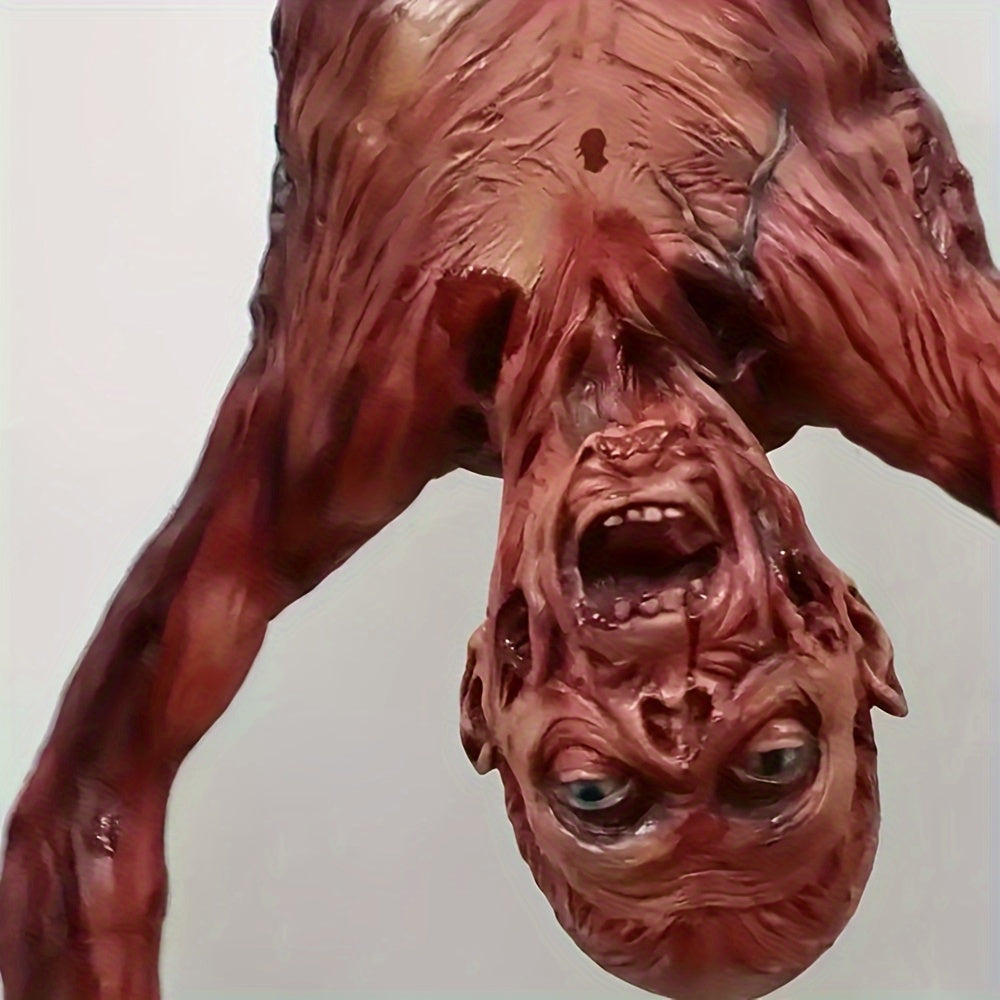 Half Body Latex Squeaky Skeleton - Hanging Decoration