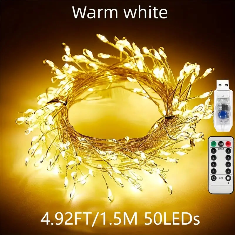 Remote-Controlled Fairy Tale Firecracker Lights