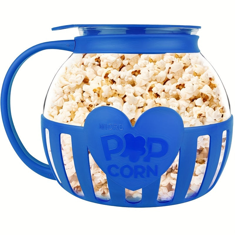 Microwave Popcorn Maker Glass Quart