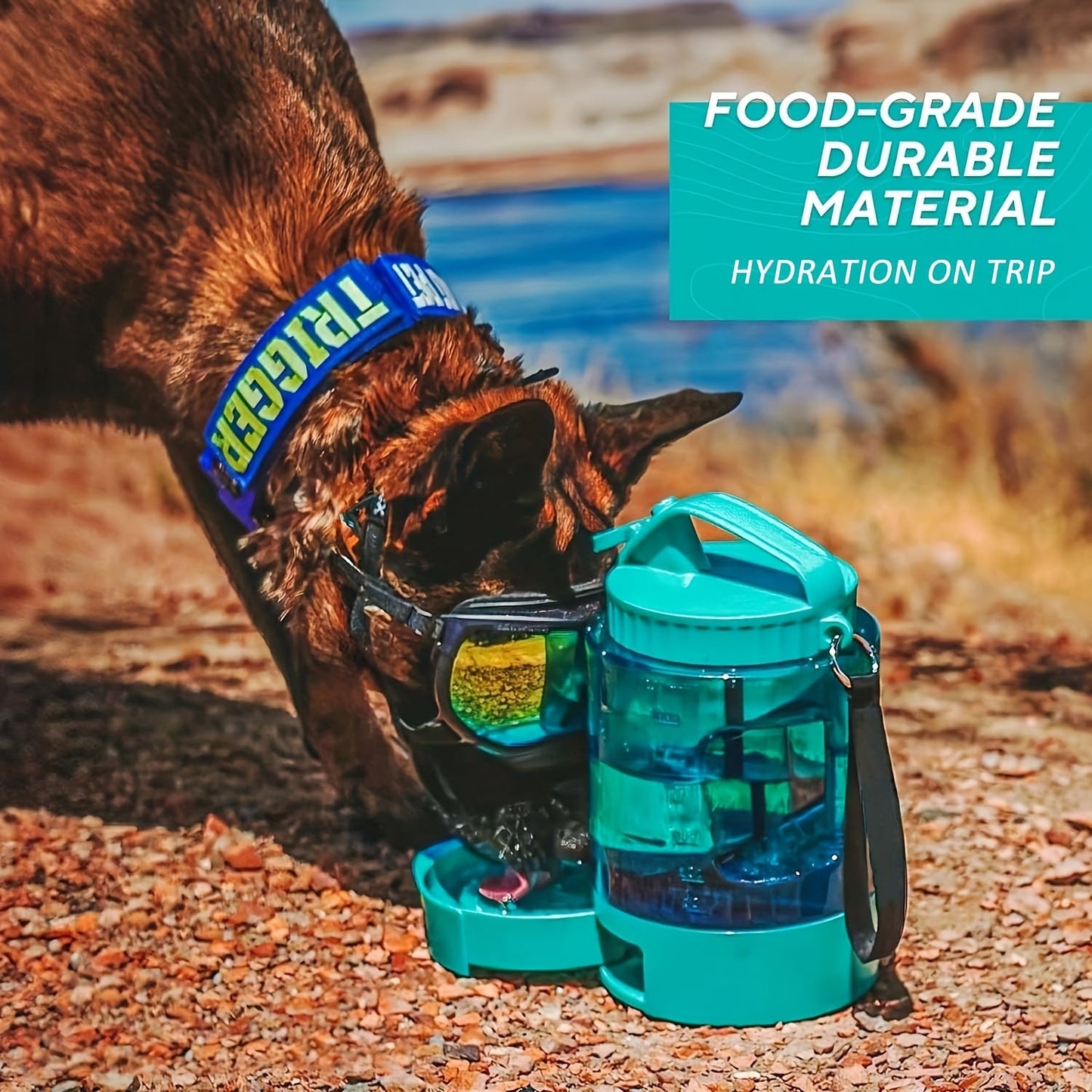 Dog Travel Water Dispenser Bottle