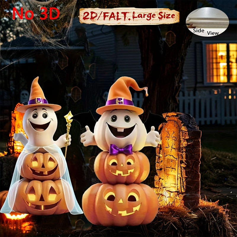 Halloween Garden Decorations Plastic Lawn Decor (2pcs)