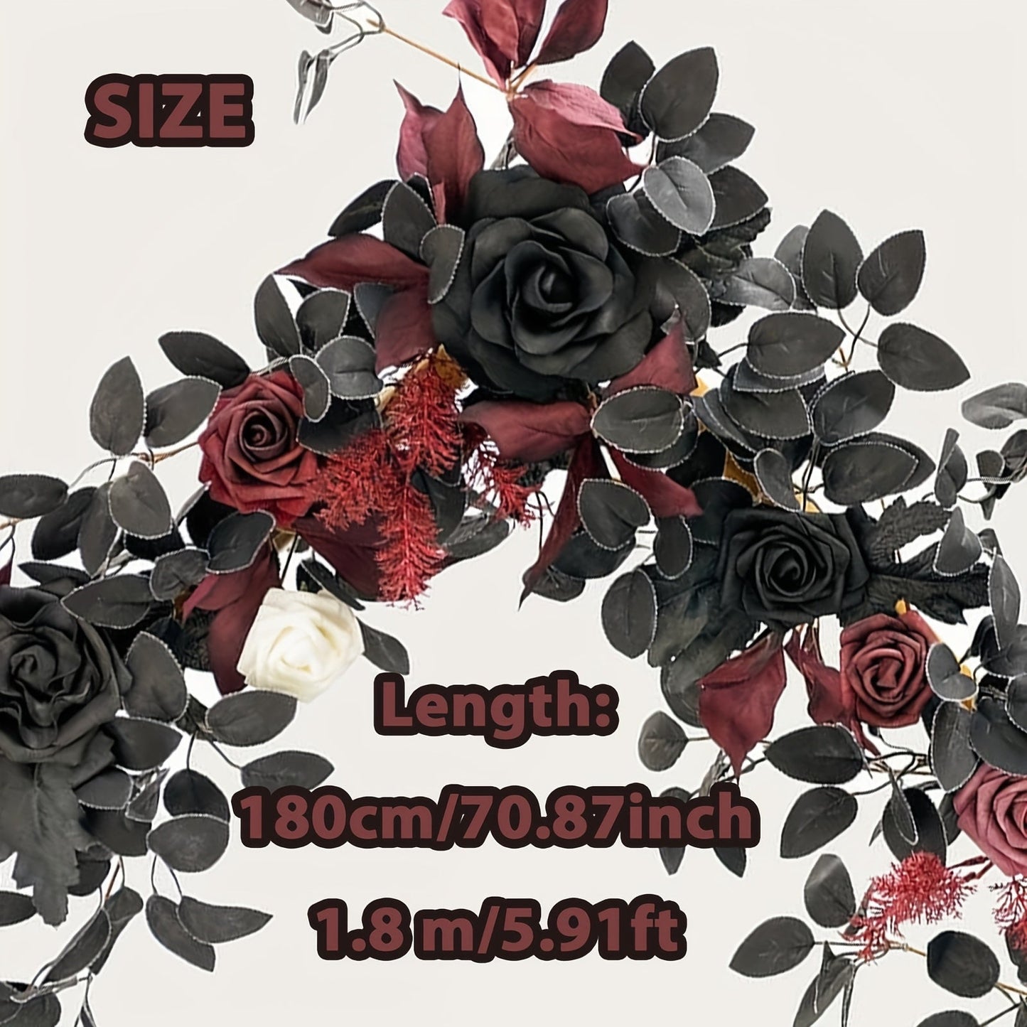 Halloween Artificial Garland Rose Vine