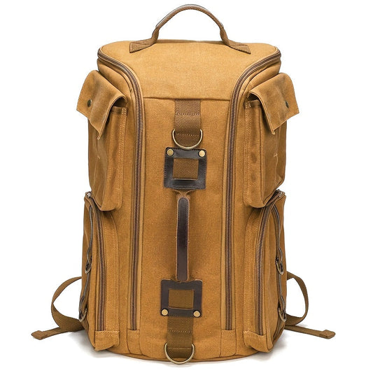 Vintage Canvas Laptop Backpack Travel & Commute Bag
