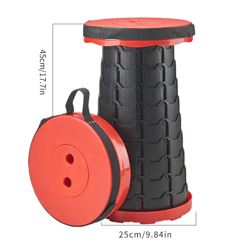 Ultimate Outdoor Adjustable Folding Stool for On-the-Go Comfort