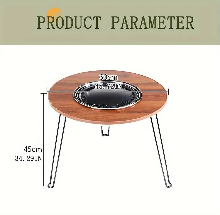 Portable Folding Stove Table - Your Ultimate Camping Companion