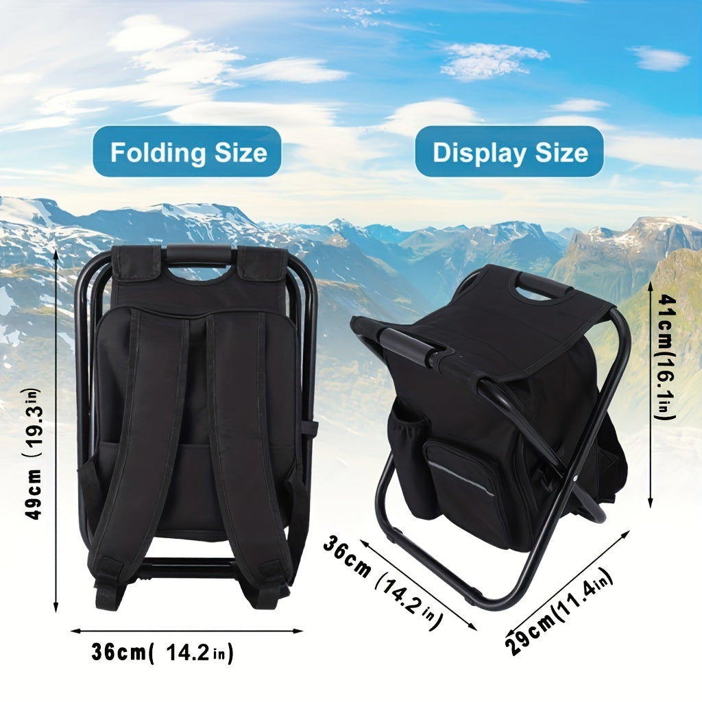 Portable Fishing Backpack Chair for Outdoor Adventures