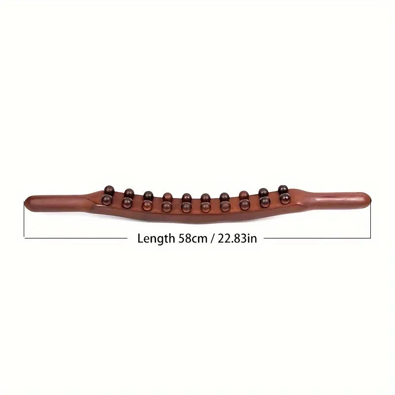 Double Row 20-Bead Massage Stick