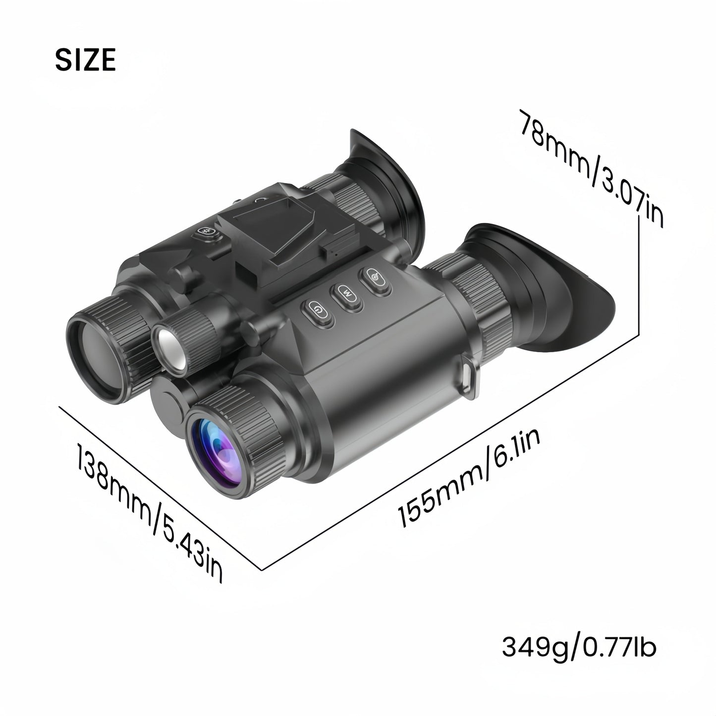 4K Night Vision Goggles with 600m Range