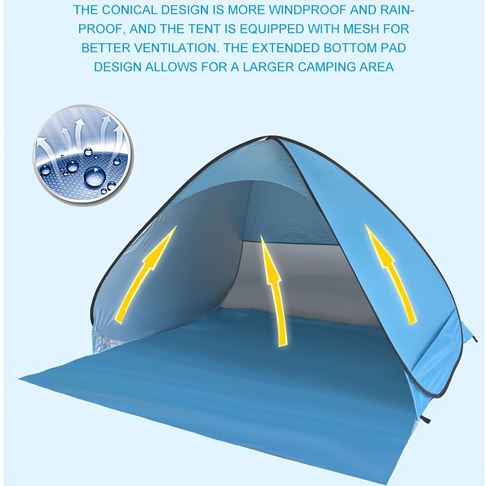 Pop Up Beach Tent Automatic Sun Shelter