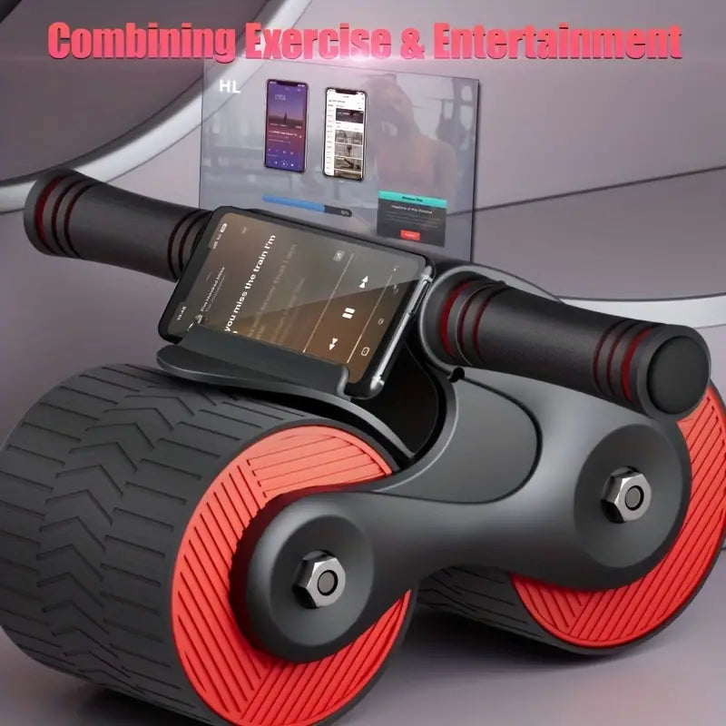 Automatic Rebound Abdominal Muscle Training Wheel