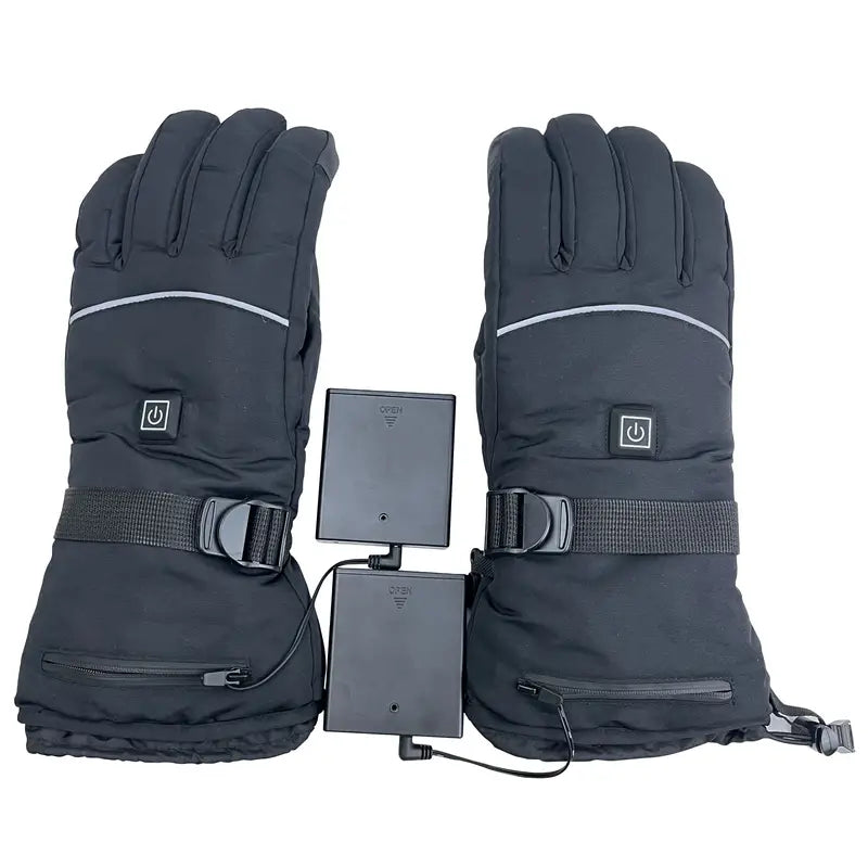 Winter Electric Battery Heating Gloves - Touch Screen Motor Gloves